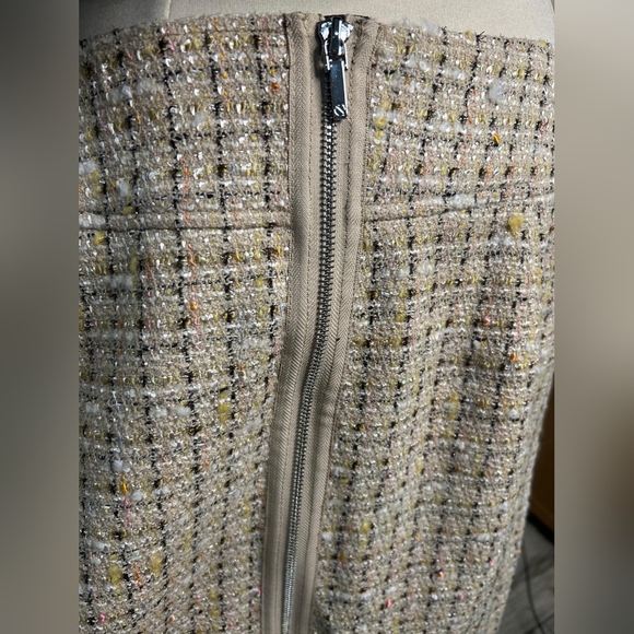 Tory Burch NWT Tweed Nova Skirt Size 10 - Picture 6 of 9
